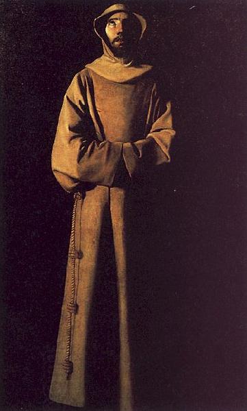 Francisco de Zurbaran Saint Francis of Assisi China oil painting art